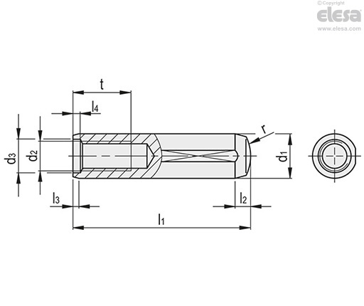 DIN 7979 | Dowel Pins | Elesa